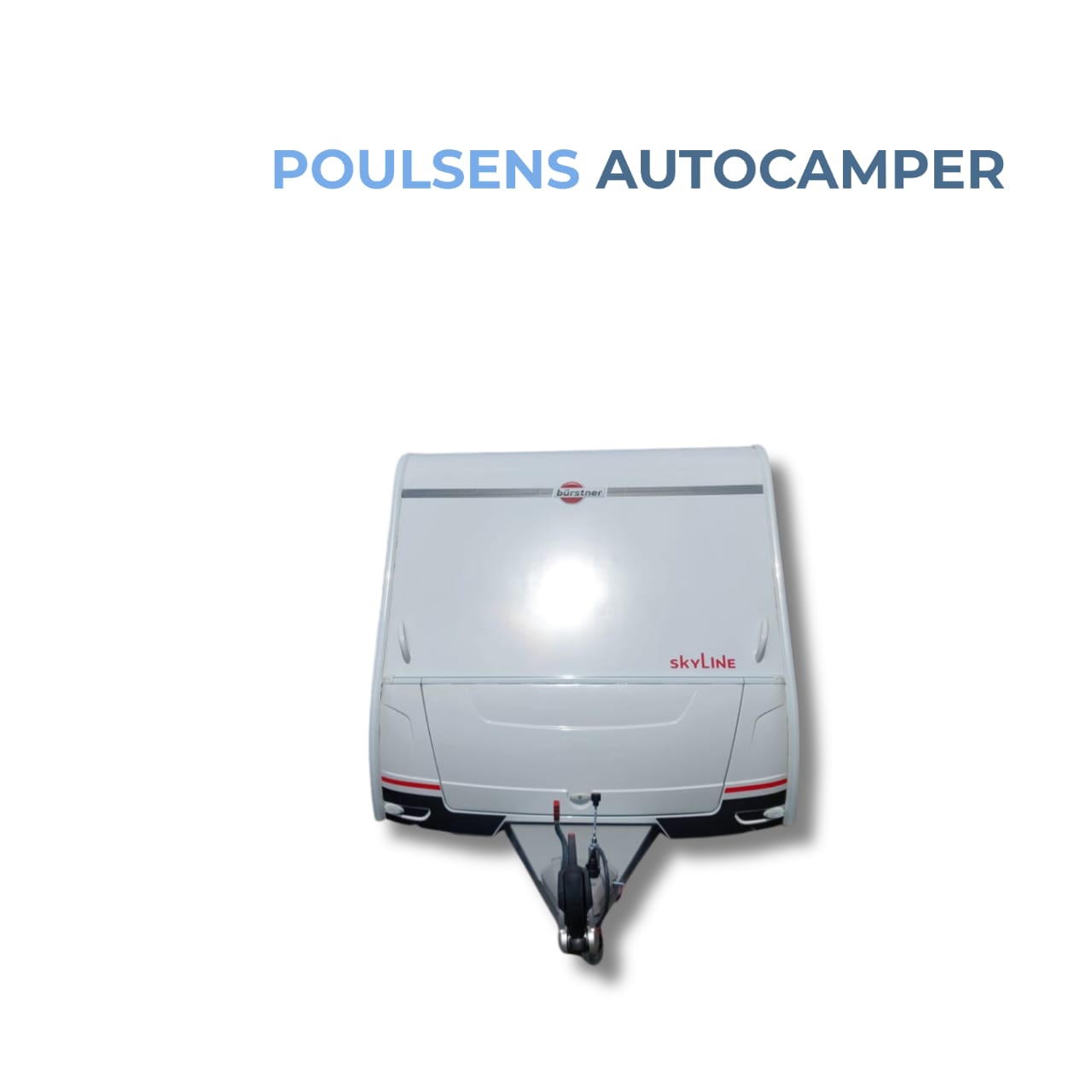 Vue extérieure avant de la Bürstner Premio Plus 510 TK 2025