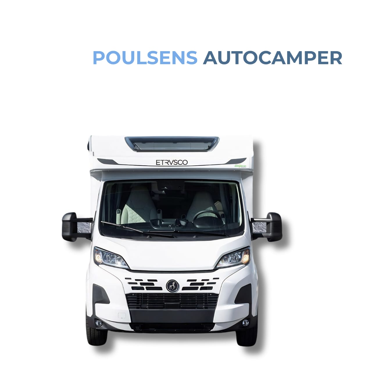 Vue extérieure avant du camping‑car semi‑intégré Etrusco T 7.4 SB 2026 avec jantes alliage