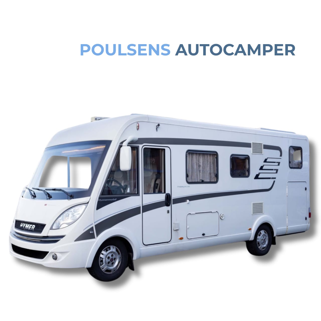 Vue extérieure avant du camping‑car intégral Hymer B 588 PL 2015 d’occasion