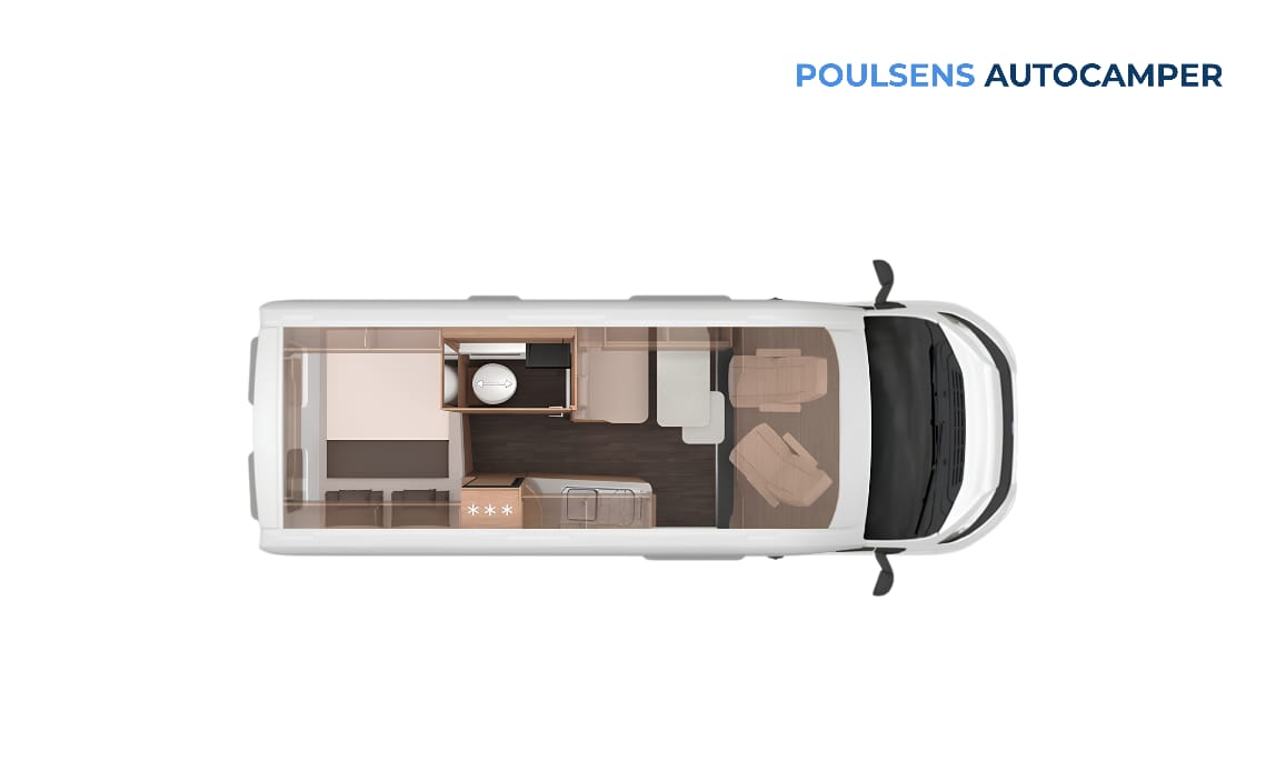 Vue extérieure du camping-car urbain Knaus BOXLIFE PRO 600 STREET 2025 avec design moderne et jantes alliage